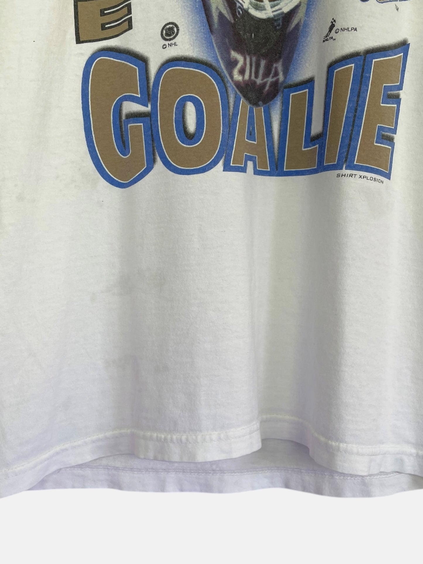 90's NHL "Olie the Goalie" Vintage T-Shirt Size S-M