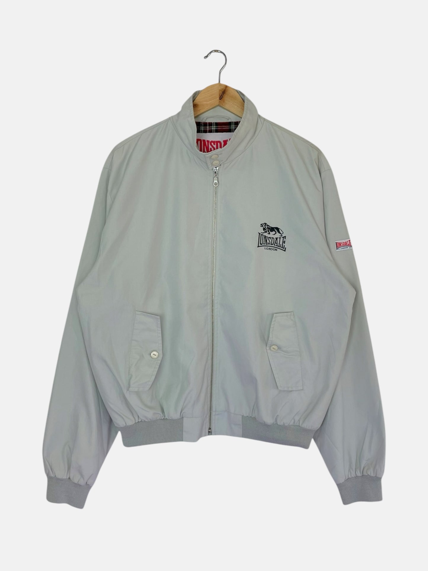 90's Lonsdale Embroidered Vintage Light Jacket Size XL