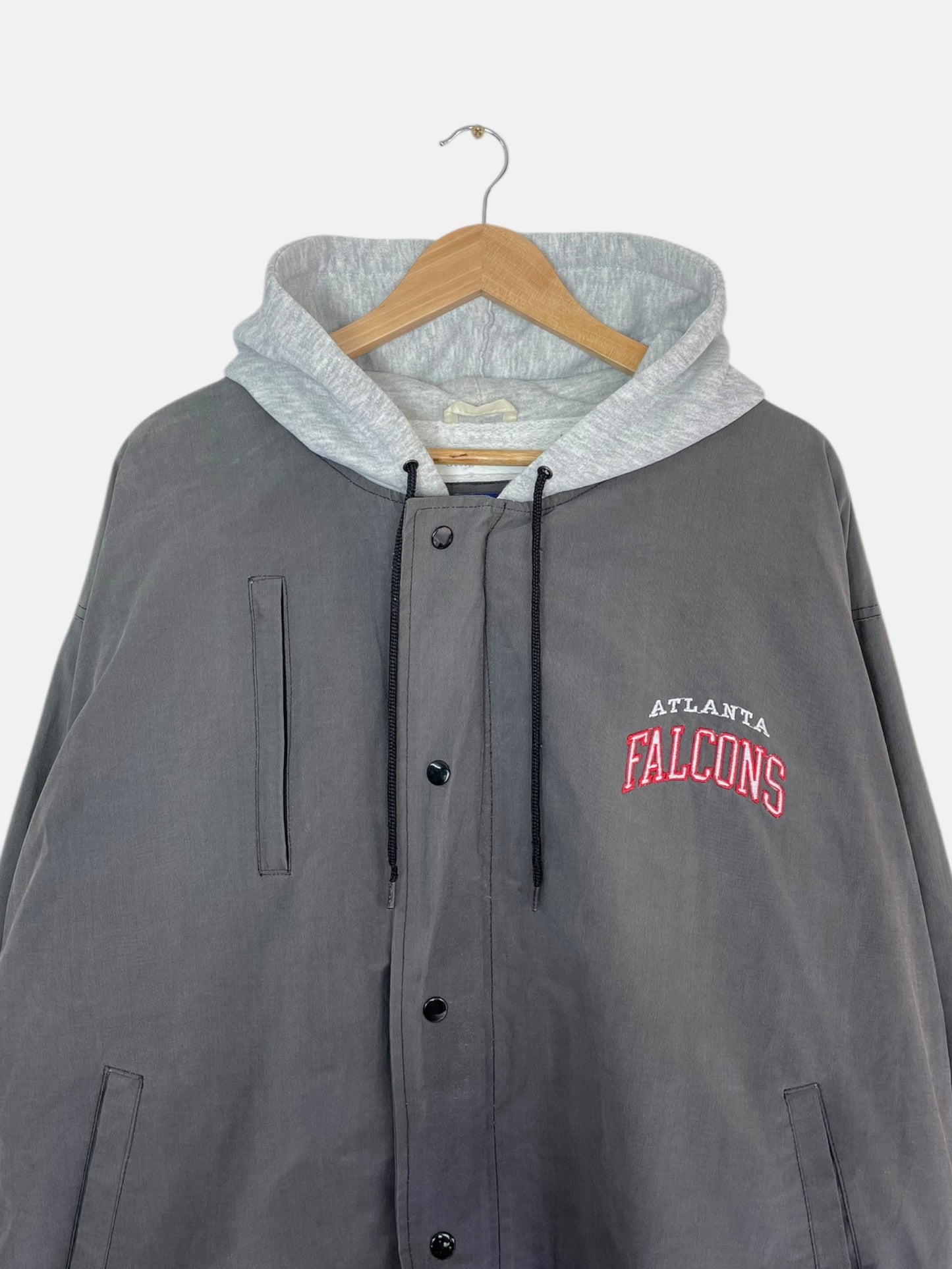 90's Starter NFL Atlanta Falcons Embroidered Vintage Jacket Size 2XL