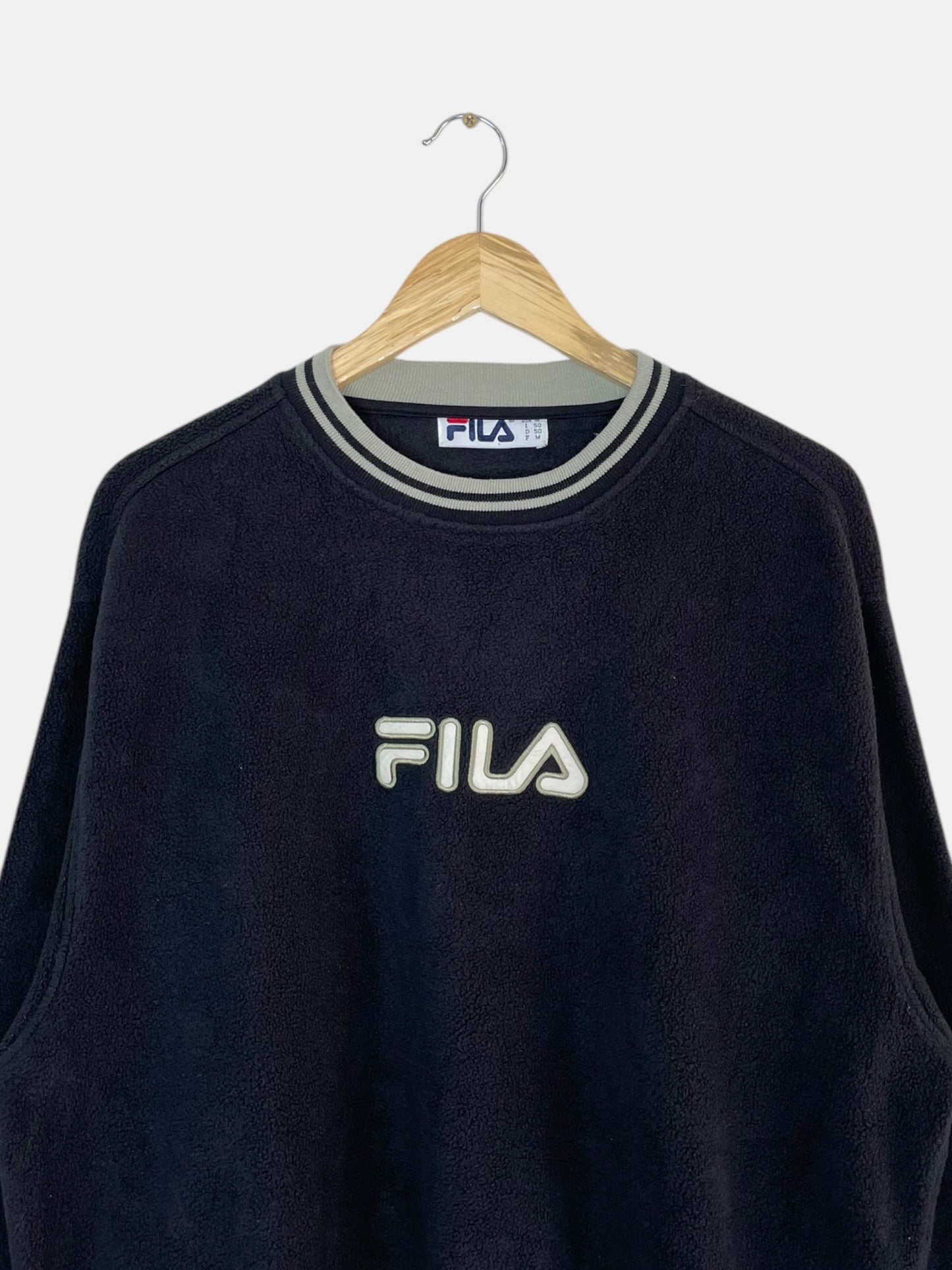 90's Fila Embroidered Vintage Fleece Sweatshirt Size L