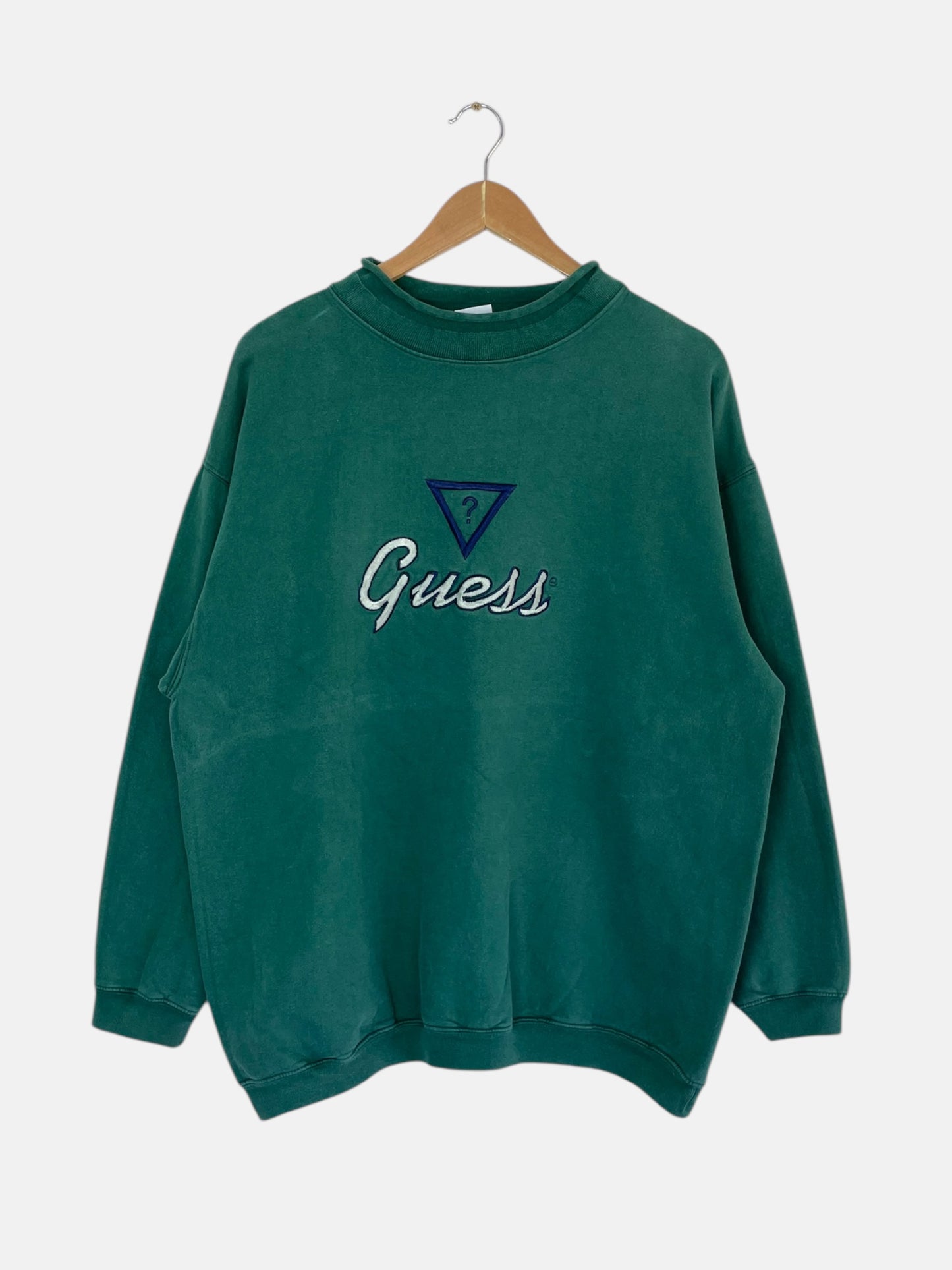 90's Guess Embroidered Vintage Sweatshirt Size L