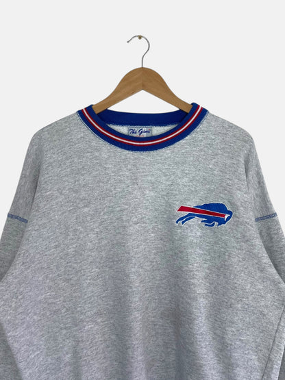 90's Buffalo Bills Embroidered Vintage Sweatshirt Size M-L