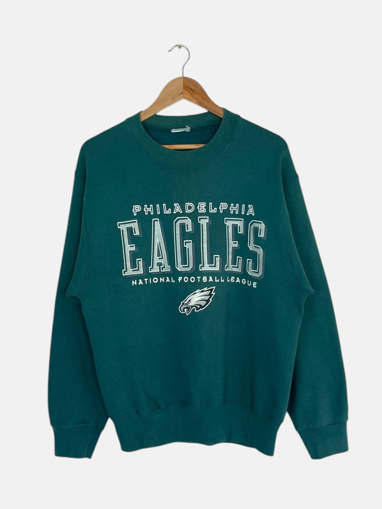 90's Philadelphia Eagles Vintage Sweatshirt Size M-L