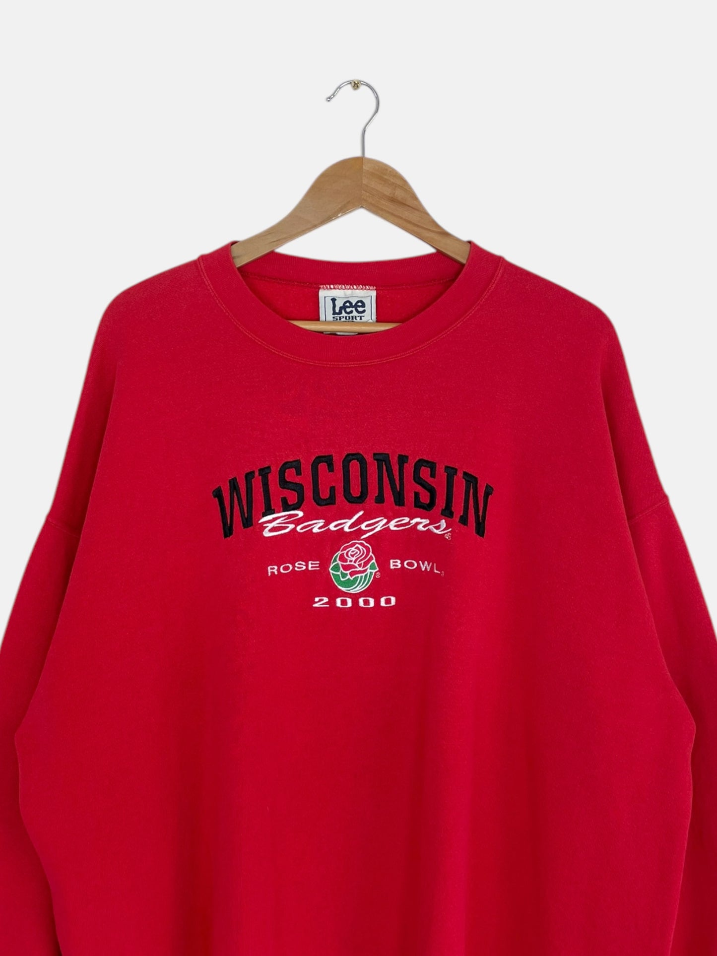 90's Wisconsin Badgers Embroidered Vintage Sweatshirt Size 2XL-3XL