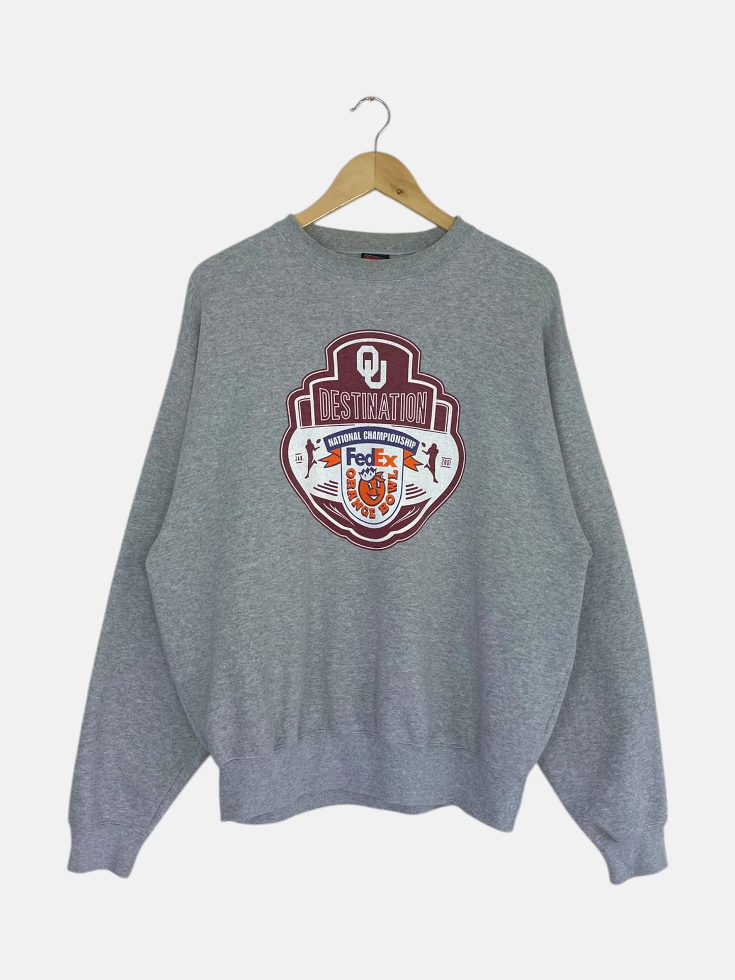 90's Nike Oklahoma Sooners Championship Vintage Sweatshirt Size XL