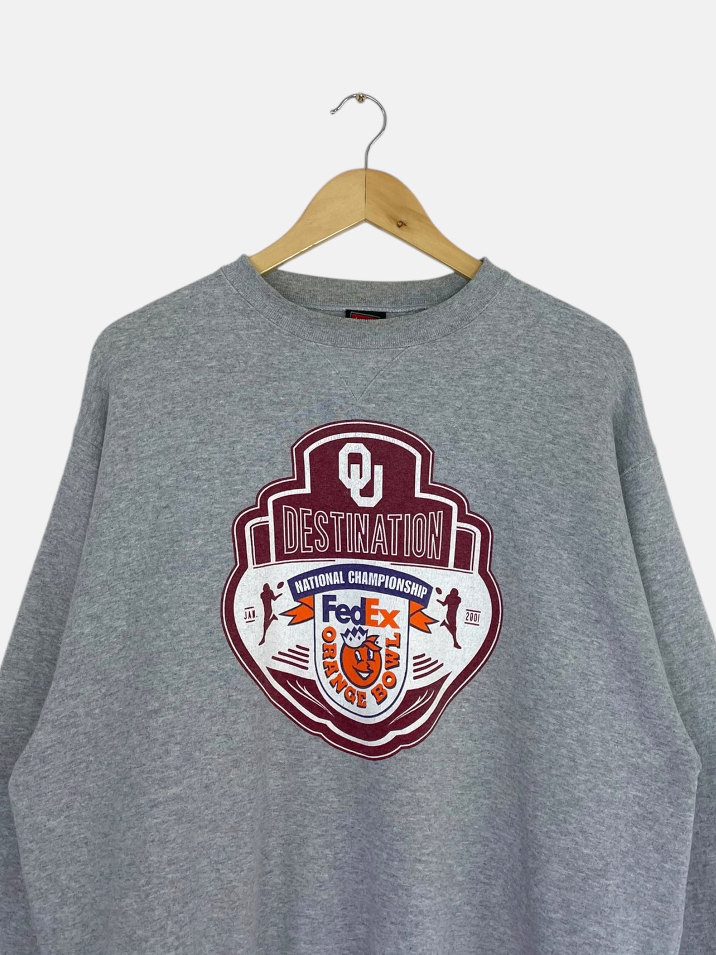 90's Nike Oklahoma Sooners Championship Vintage Sweatshirt Size XL