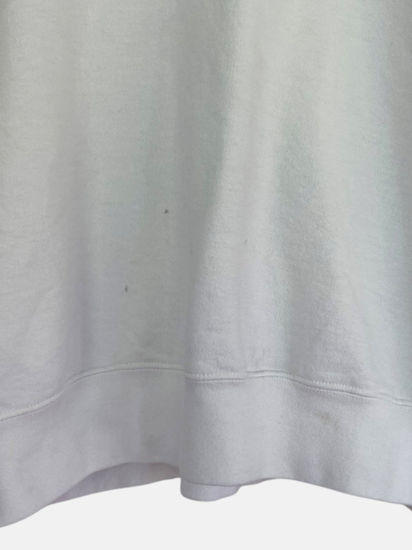 90's Plain White Vintage Sweatshirt Size XL