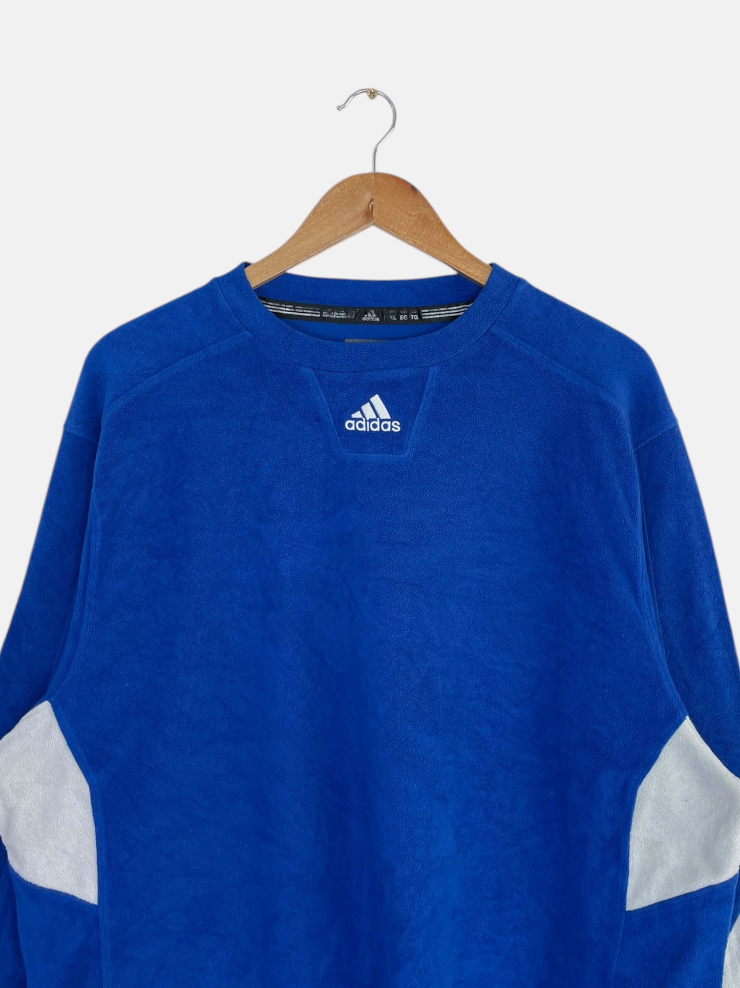 90's Adidas Embroidered Vintage Light Fleece Sweatshirt Size 2XL