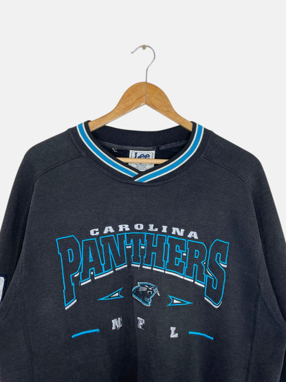 90's Carolina Panthers NFL Embroidered Vintage Sweatshirt Size L