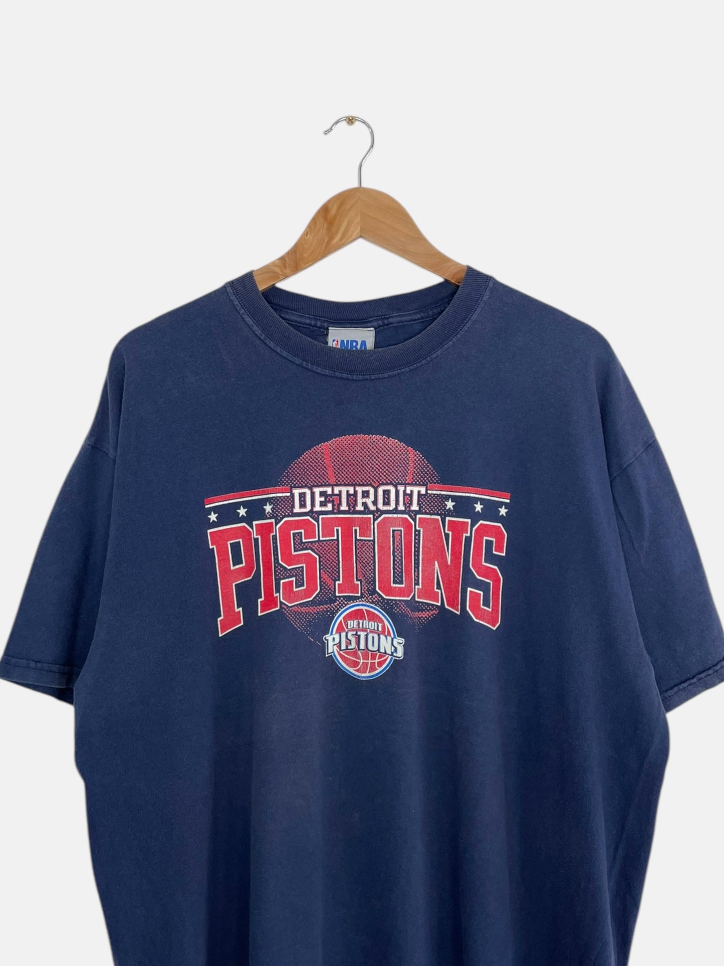 90's Detroit Pistons NBA Vintage T-Shirt Size L-XL