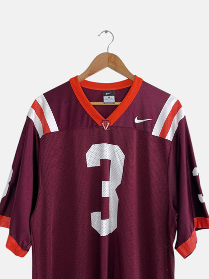 90's Nike Virginia Tech Hokies Vintage Football Jersey Size L