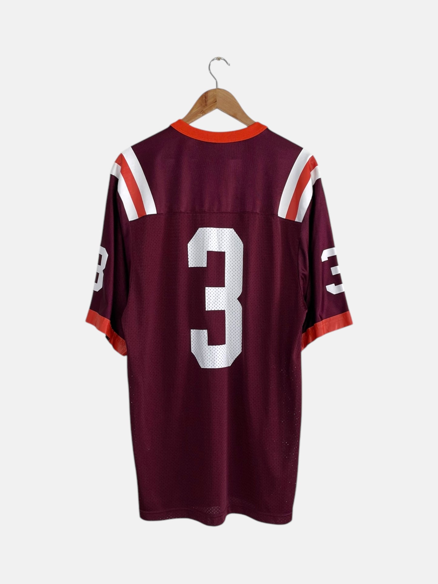 90's Nike Virginia Tech Hokies Vintage Football Jersey Size L