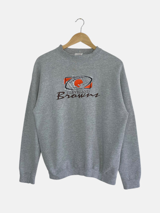 90's Cleveland Browns Embroidered Vintage NFL Sweatshirt Size M