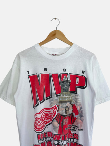 90's Red Wings MVP Vintage T-Shirt Size S-M