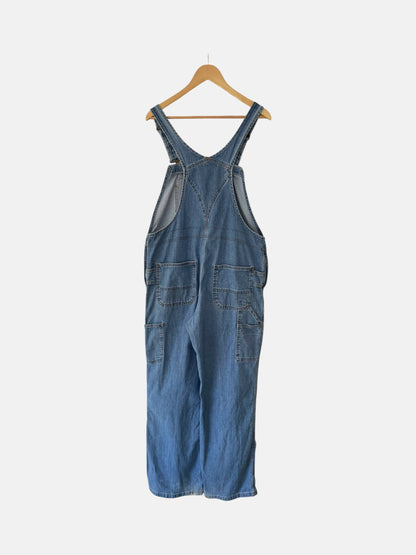 90's Carhartt Denim Vintage Overalls Women's Size 12-14