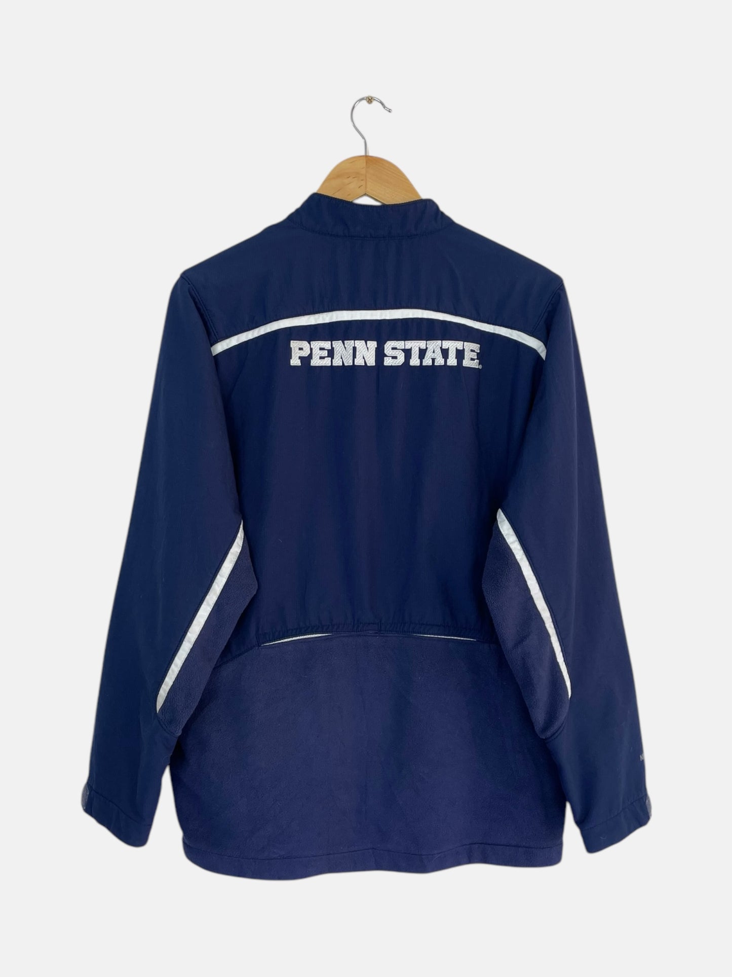 90's Nike Penn State Embroidered Vintage Zip-up Sweatshirt Size L