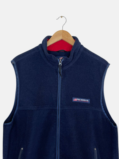 90's Ralph Lauren Polo Jeans Vintage Fleece Vest Size L