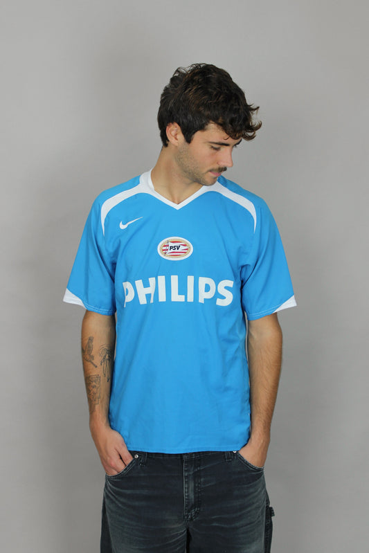 2005 Nike PSV Away Kit Vintage Football Jersey Size M