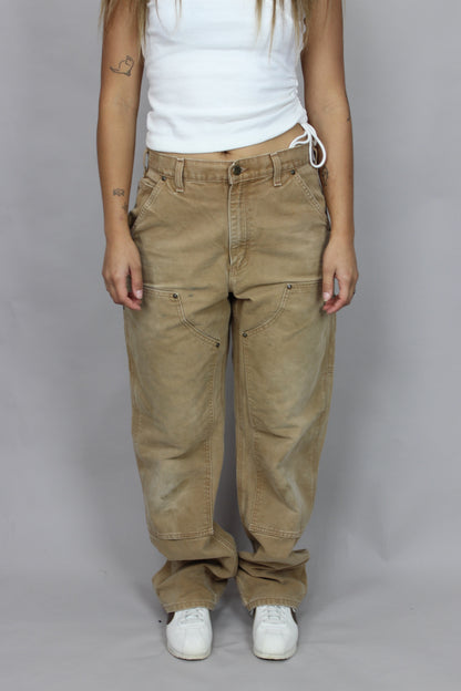 90's Carhartt Vintage Double Knee Carpenter Jeans Size 30x34