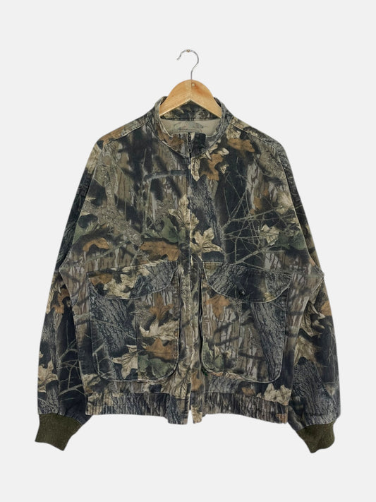 90's Realtree Camo Vintage Light Zip-up Jacket Size XL-2XL