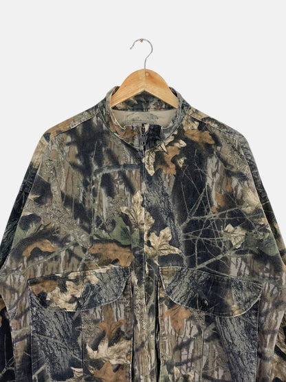 90's Realtree Camo Vintage Light Zip-up Jacket Size XL-2XL