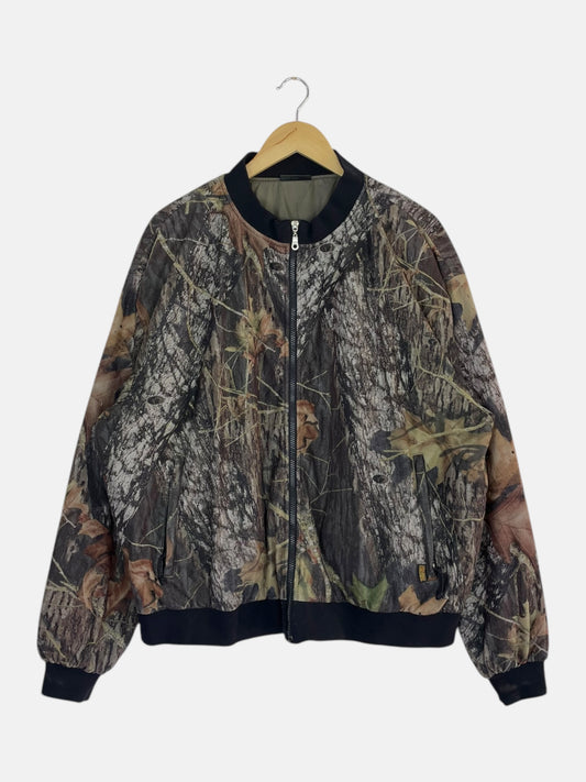 90's Realtree Camo Vintage Stadium Jacket Size 2XL