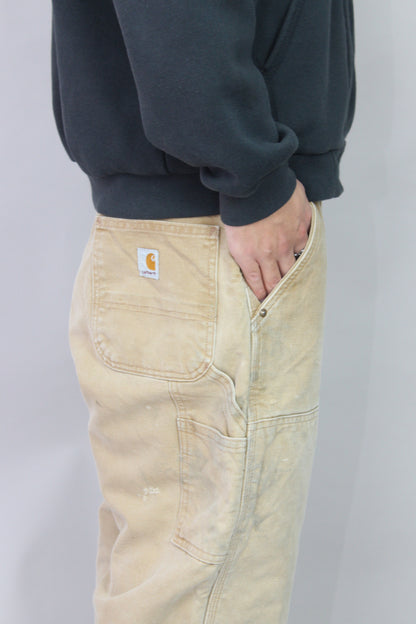 90's Carhartt Vintage Double Knee Carpenter Jeans Size 36x33