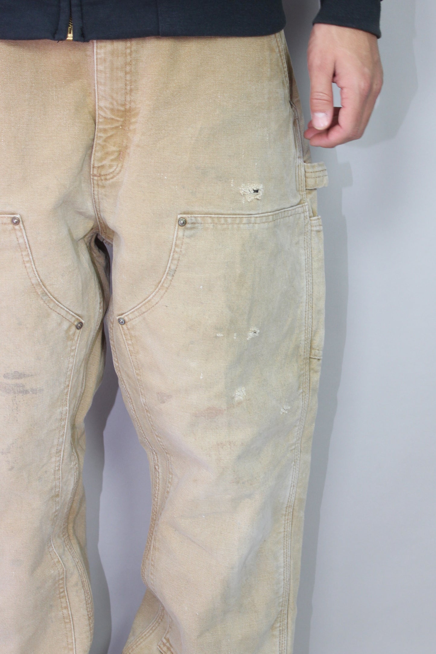 90's Carhartt Vintage Double Knee Carpenter Jeans Size 36x33