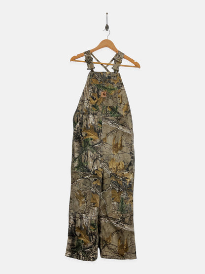 90's Youth Carhartt Realtree Camo Vintage Dungarees/Overalls Kids size 10