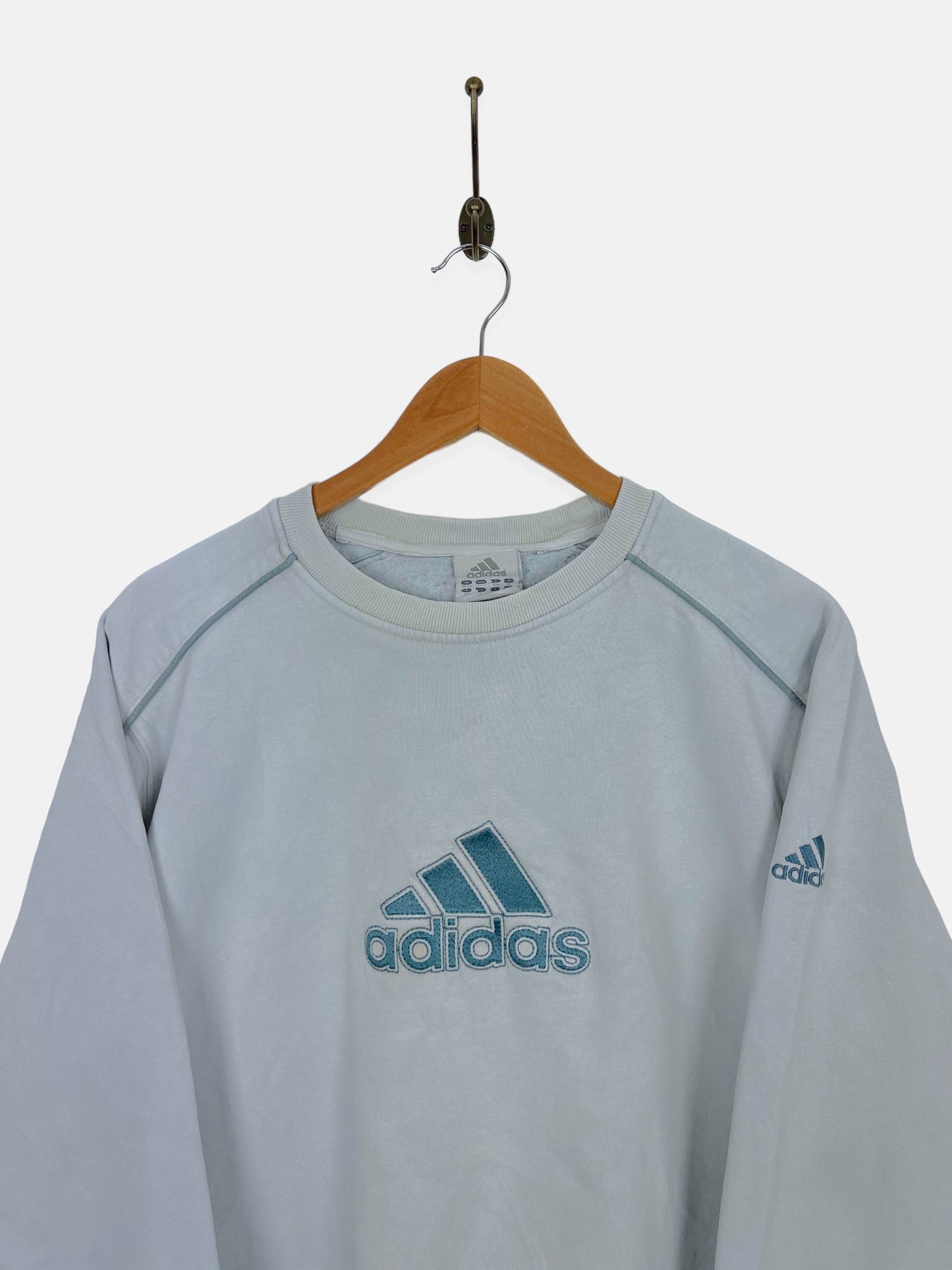 90's Adidas Embroidered Vintage Sweatshirt Size 10-12