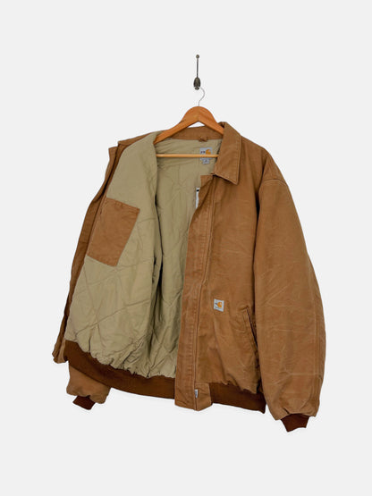 90's Carhartt Heavy Duty Lined Vintage Jacket Size 2-3XL