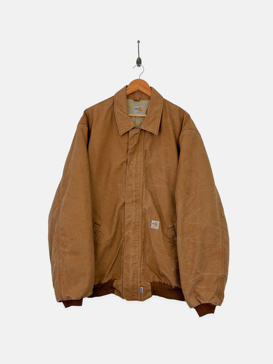 90's Carhartt Heavy Duty Lined Vintage Jacket Size 2-3XL