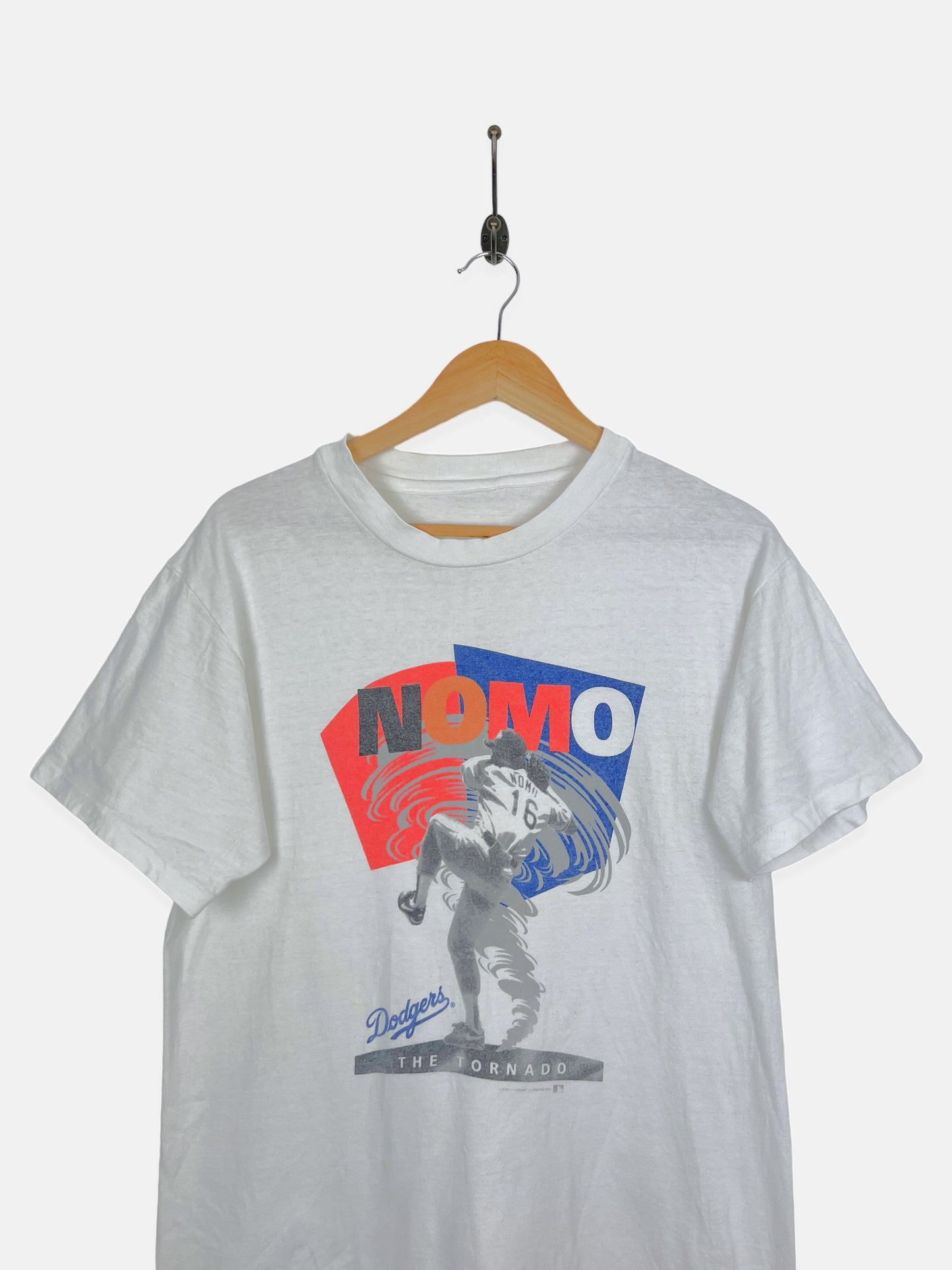 90's LA Dodgers MLB Hideo Nomo Vintage T-Shirt Size S