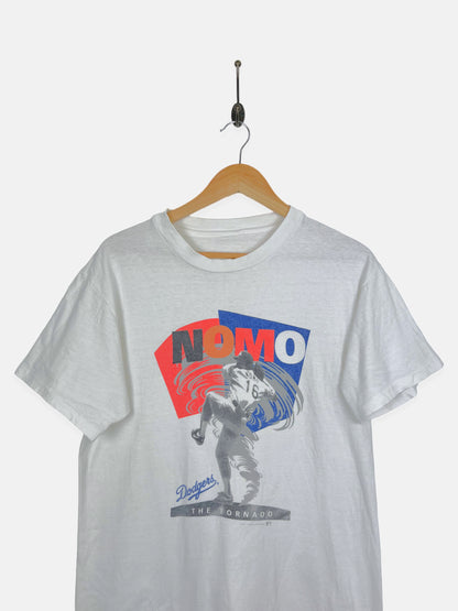 90's LA Dodgers MLB Hideo Nomo Vintage T-Shirt Size S