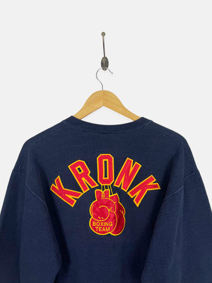 90's Kronk Boxing Team Embroidered Vintage Sweatshirt Size 12