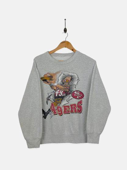 90's San Francisco 49ers NFL USA Made Vintage Sweatshirt Size 8-10