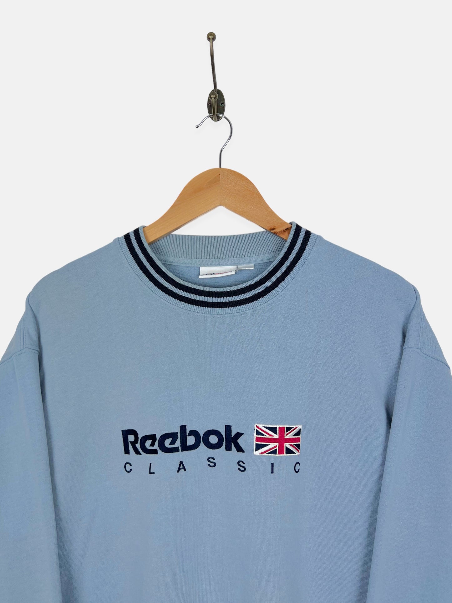 90's Reebok Classic Embroidered Vintage Sweatshirt Size M-L