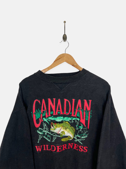 90's Canadian Wilderness Vintage Sweatshirt Size 12-14