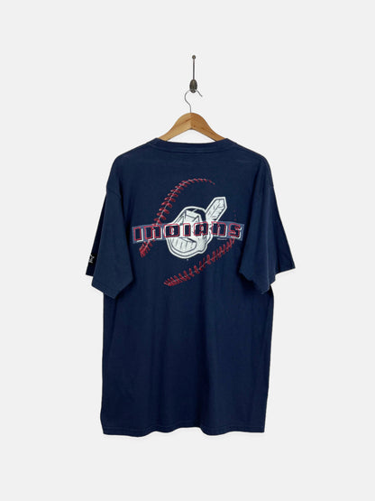 90's Cleveland Indians Starter MLB Vintage T-Shirt Size XL