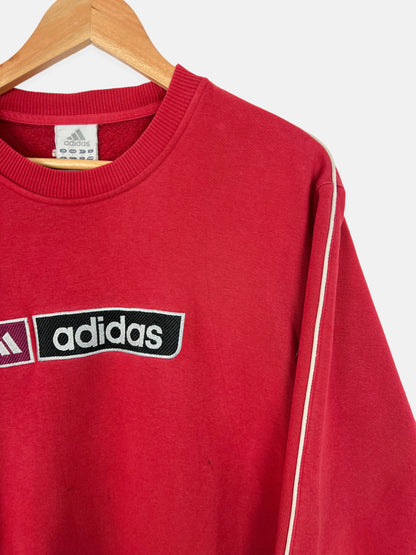 90's Adidas Embroidered Vintage Sweatshirt Size M