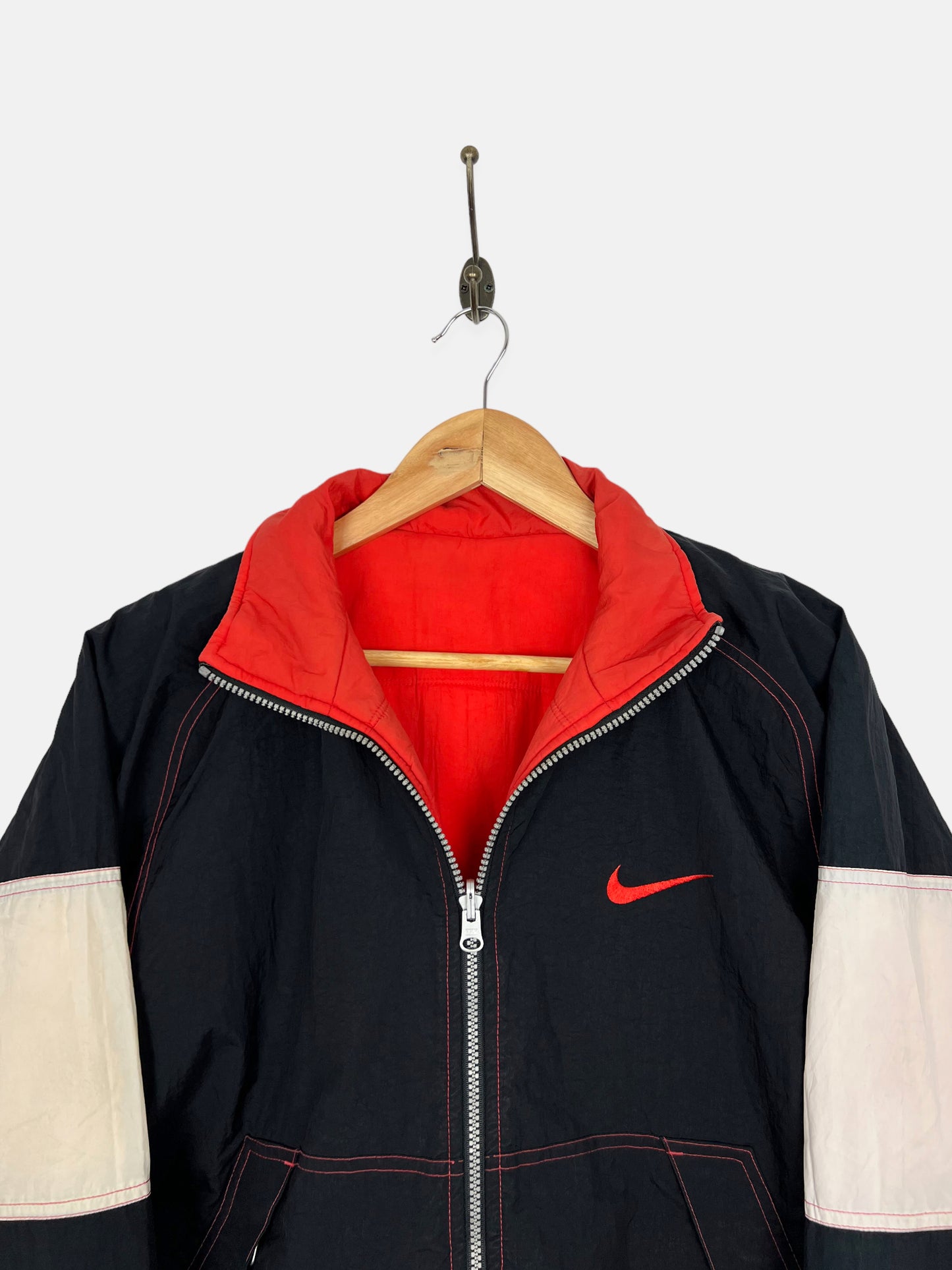 90's Reversible Nike Embroidered Vintage Jacket Size 14