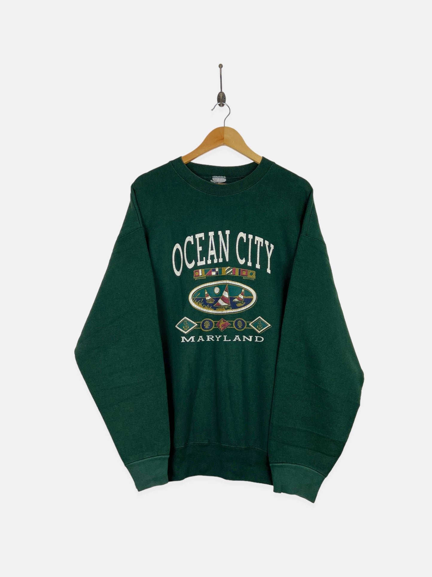 90's Ocean City Maryland Vintage Sweatshirt Size XL