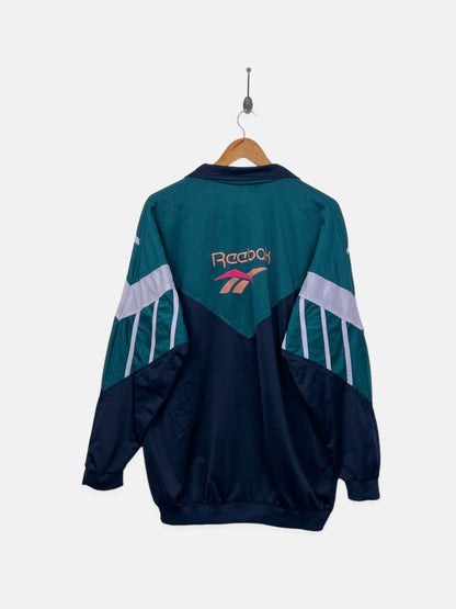 90's Reeebok Embroidered Vintage Light Track Jacket Size M