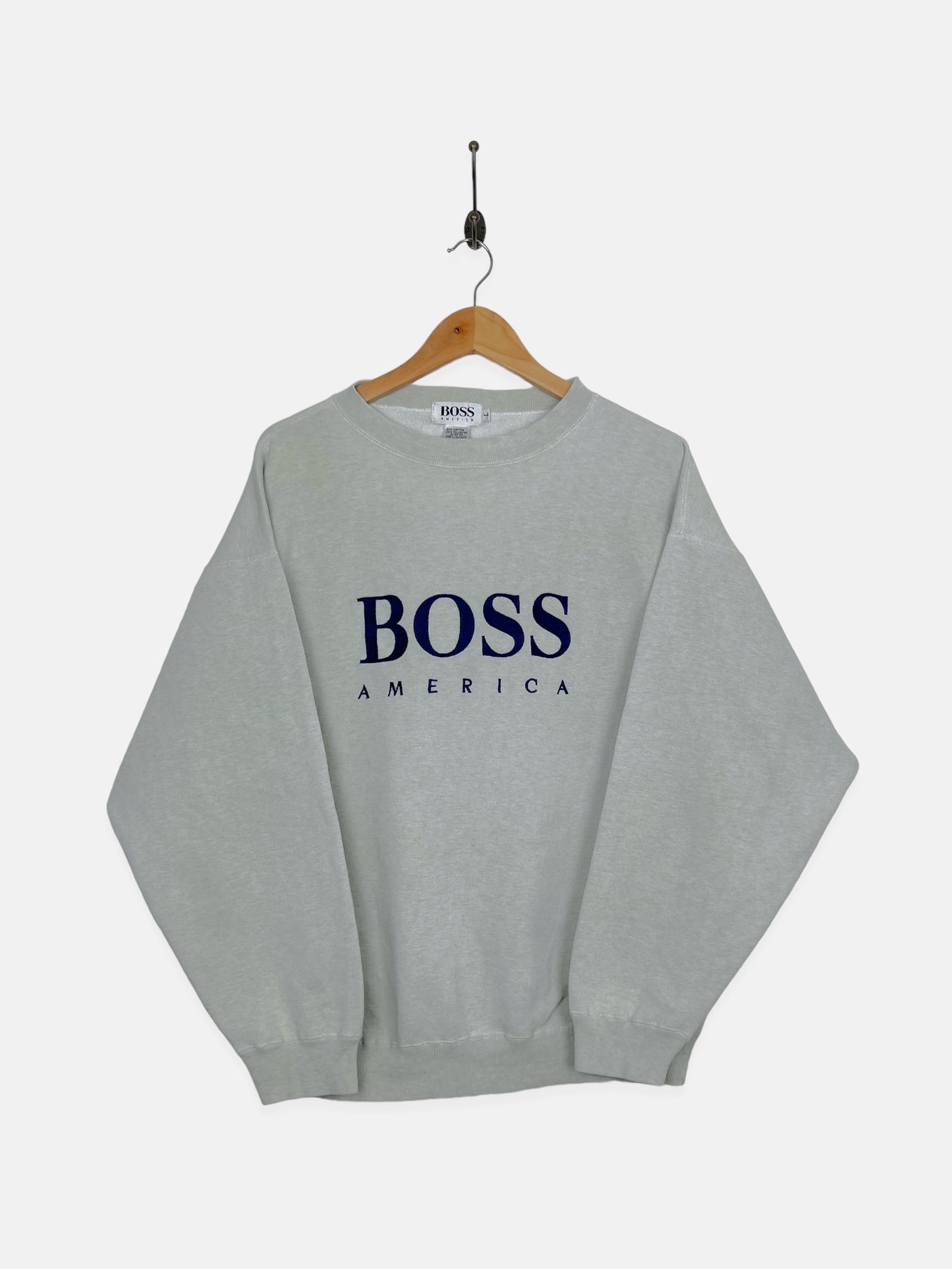 90's Hugo Boss Embroidered Vintage Sweatshirt Size M