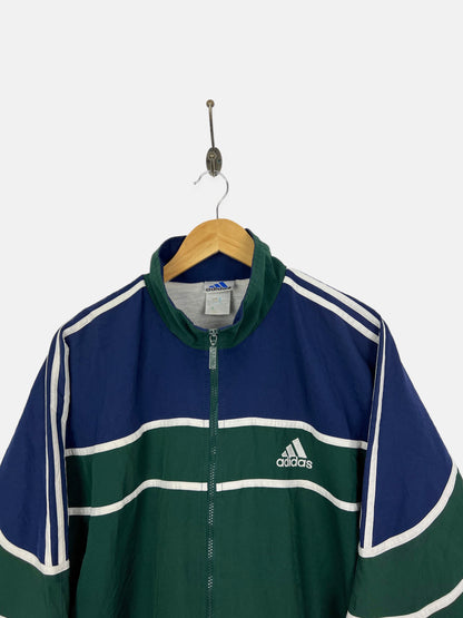 90's Adidas Embroidered Vintage Jacket Size L-XL