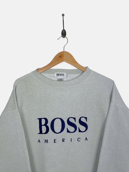 90's Hugo Boss Embroidered Vintage Sweatshirt Size M