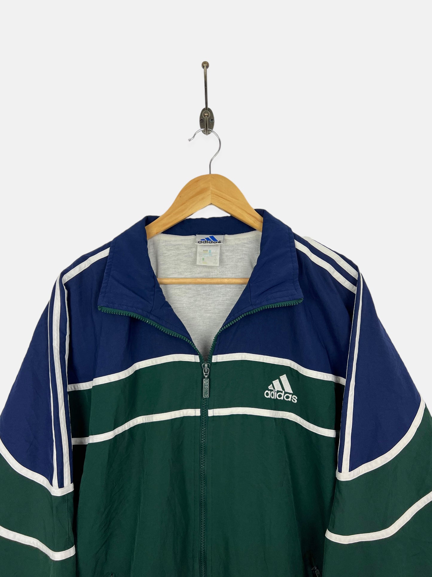 90's Adidas Embroidered Vintage Jacket Size L-XL