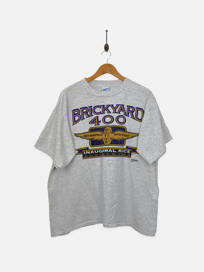 1994 Brickyard 400 USA Made Vintage Racing T-Shirt Size M-L