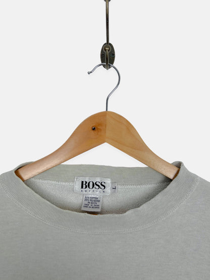 90's Hugo Boss Embroidered Vintage Sweatshirt Size M