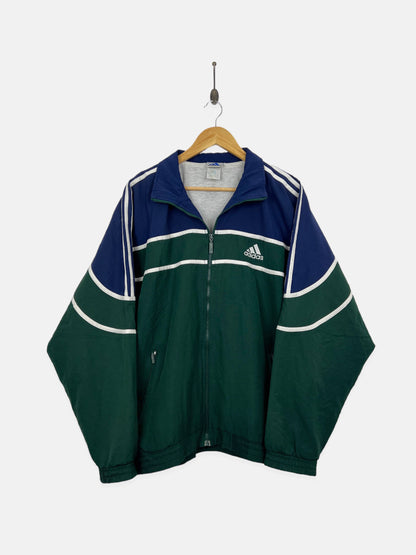 90's Adidas Embroidered Vintage Jacket Size L-XL